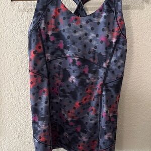 Lululemon Athletica Blue Gray Sheath Mini Dress